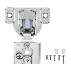 Set di 40 Cerniere per Mobili da Cucina a Sovrapposizione Parziale, Apertura a 105 Gradi, Chiusura Morbida, Cerniere Nascoste per Armadi - Product Image 1