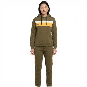 Chándal con Capucha para Hombre, Color Sólido, Manga Larga, Ropa Casual, Transpirable, Poliéster y Algodón, Otoño, Corte Regular - Product Image 3