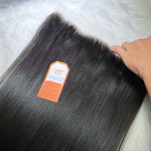 Pelo humano vietnamita crudo frontal de encaje al por mayor 12x4 12x6 13x4 13x6 piel transparente HD cierre frontal de encaje - Product Image 3