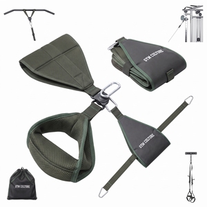 Correas de Suspensión Abdominal para Ejercicios de Levantamiento de Piernas, Correas Ajustables para Entrenamiento Abdominal en Gimnasio, Unisex - Product Image 4
