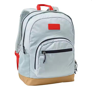 Schoolbag Boy Bookbag Student Book Bag Daily Used Polyester Mochilas School Bag <b>Backpack</b> - Product Image 1
