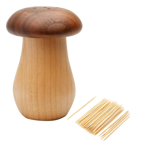 Bonito soporte de madera para palillos con tapa desmontable para almacenamiento en el hogar, cocina o escritorio, ¡en oferta! - Product Image 3