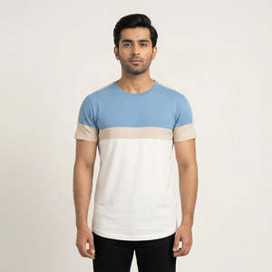 Camiseta 100% algodón para hombre, corte holgado, estampada, corte regular, manga corta, secado rápido, 100% algodón, camisetas para gimnasio y entrenamiento con estampado. - Product Image 4