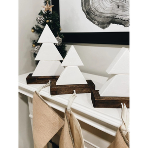 Tree Shaped Metal <b>Stocking</b> <b>Holder</b> Christmas Decoration White Colorful Metal Hanger With Wooden Base <b>Stocking</b> <b>Holder</b> From India - Product Image 2