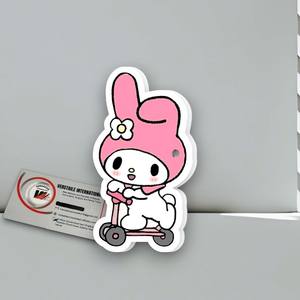 Placa Magnética Acrílica Ecológica para Extensiones de Pestañas con Diseño de Hello Kitty y Flores, Profesional y Adorable - Product Image 2