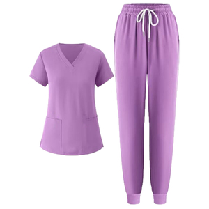 Ensemble de blouses médicales unisexes en tissu doux et respirant, conçu pour les environnements hospitaliers et cliniques, vente en gros pour les professionnels de la santé - Product Image 4