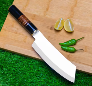 Couteau de chef LEGACY BLADES, forgé à la main, en acier à haute teneur en carbone, style japonais, manche en résine fait main, couteau de cuisine - Product Image 1