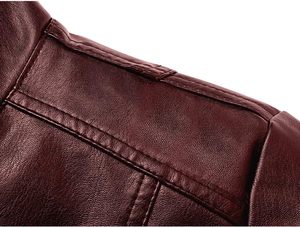 Nouveautés Prix de Gros Haute Qualité Service OEM Veste en Toile et Cuir pour Homme Coupe Slim Élégante Confortable Prix Bas - Product Image 6