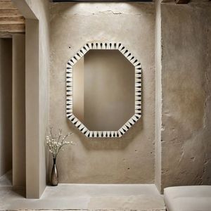 Greatest quality black and <b>white</b> <b>mirror</b> <b>frame</b> fabulous design mother of pearl <b>mirror</b> <b>frame</b> for home decor - Product Image 2