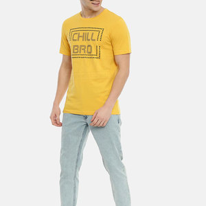 เสื้อยืดคอกลมพิมพ์ลายสกรีนโลโก้ตามสั่ง ขายส่ง ผ้าฝ้าย 100% ทรงหลวม เป็นมิตรกับสิ่งแวดล้อม แห้งเร็ว ระบายอากาศดี รับผลิตแบบ OEM สำหรับผู้ชาย - Product Image 4
