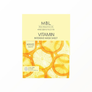 Mascarilla facial Embiel Vitamin Intensive Mask Sheet, 10 unidades, mascarilla facial coreana en lámina - Product Image 3
