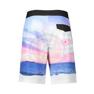 Wholesale Men Solid Casual <b>Mid</b> Canvas Sublimation Shorts Custom Design Quick Dry Breathable Eco-Friendly Material Running - Product Image 4