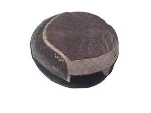 Peluca de tupé de cabello humano 100% para hombre, prótesis de cabello Remy indio, incluye ondas de agua de ondas profundas rectas rizadas de Bangladesh - Product Image 5