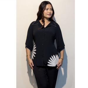 Chemise en coton confortable pour femmes, qualité supérieure, respirante, légère, décontractée, pour le bureau, vêtements en gros, fournisseur d'exportation - Product Image 1