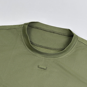 T-shirt d'été tactique de chasse, teint en pièce, écologique, respirant, décontracté, à manches courtes, avec logo personnalisé, pour activités de plein air, gym et sport - Product Image 6