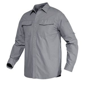 Durable <b>work</b> button <b>shirt</b> crafted <b>for</b> everyday performance with comfortable materials and long lasting construction - Product Image 4