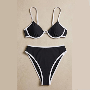 Ensemble de bikini tendance 2026 pour femme – Maillot de bain sexy imprimé pour la plage, design deux pièces - Product Image 5