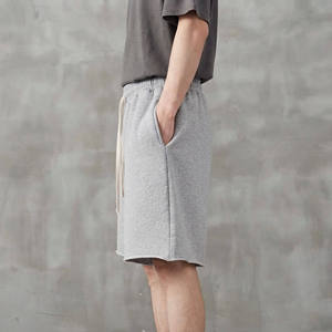 Shorts de course tricotés de qualité supérieure 2026, grande taille, noirs, amples, décontractés, respirants, personnalisables, pour le basketball et la gym, pour hommes - Product Image 6