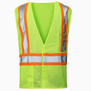 Sudadera Reflectante de Alta Visibilidad de Algodón y Poliéster, Ropa de Trabajo de Invierno, Seguridad ANSI Clase 2, Luz LED Intermitente, Ligera, Impermeable, Mangas Largas - Product Image 5