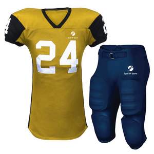 Uniformes de Fútbol Americano Personalizados al por Mayor, Uniformes de Fútbol Americano por Sublimación, Mejores Fabricantes, Conjunto de Uniformes Deportivos para Equipos - Product Image 6