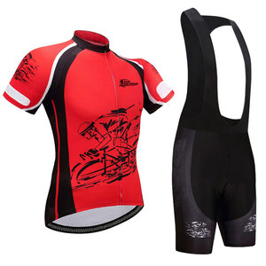 Ropa Deportiva Más Vendida, Uniforme de Ciclismo Ergonómico, Transpirable, Resistente al Viento, 100% Poliéster, Cómodo para Pista y Carretera - Product Image 1
