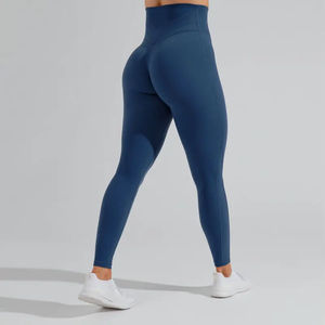 Pantalones de Yoga de Cintura Alta con Logotipo Personalizado, de Secado Rápido, Levanta Glúteos, Ajustados, de Pierna Ancha y Acampanados, Leggings Deportivos para Gimnasio y Fitness para Mujer - Product Image 3