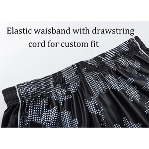 Shorts de basket-ball pour hommes, flexibles et durables, parfaits pour le saut, la course et plus encore - Product Image 5