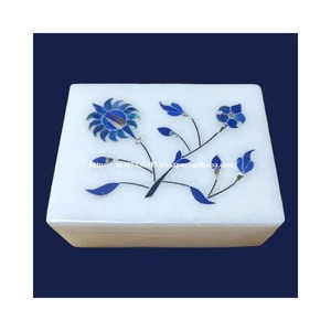 Multiple Best Color Theme Trending Modern Look Marble Inlay <b>Box</b> With Mother Of Pearl Product Use For Business Gift Item MOP <b>Box</b> - Product Image 4