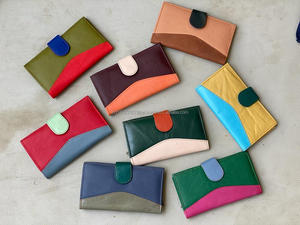 Women Stylish Leather Women Clutch <b>for</b> <b>Girls</b> Stylish Multi Color Recycled Leather <b>Purse</b> - Product Image 3