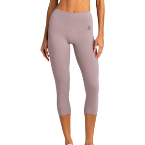 Leggings Cortos 3/4 para Mujer, Cintura Alta, Pantalones Deportivos Elásticos y Cómodos para Gimnasio, Fitness, Yoga, Ropa Deportiva, Personalización OEM ODM, Venta al Por Mayor - Product Image 1