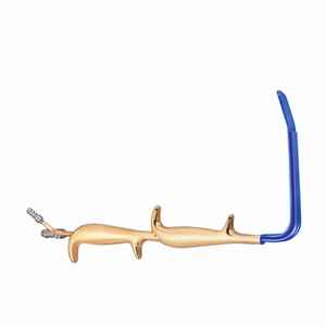 Retractor de Fibra Óptica Tebet para Cirugía Plástica, Doble Mango con Extremo Liso, Acero Inoxidable 18.5, para Cirugía General y de Senos - Product Image 3