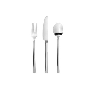 Ensemble de couverts en acier inoxydable pour la maison, la cuisine, le restaurant, l'hôtel et le camping : cuillère, fourchette, couteau à dîner - Product Image 4