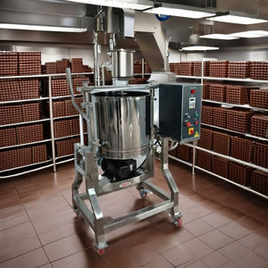 Sahith Mezcladora de Chocolate de 40KG con Motor Potente y Herramienta Trituradora de Madera, para Chocolate a Granel, con Componente de Caja de Engranajes Central y Función de Inclinación - Product Image 2