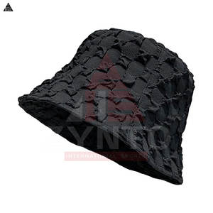 Sombreros de Pescador Personalizados Más Vendidos, Diseño de Moda, Sombreros de Cubo para Hombre y Mujer, Sombrero de Sol de Lona de Algodón Blanco - Product Image 6