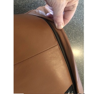 Funda de Cojín Cuadrada Moderna 3D de Cuero PU Marrón de Lujo, 12x20, Lavable y Extraíble para Sofá, Sala de Estar, Hotel - Product Image 3