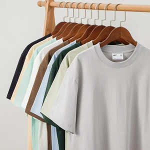 เสื้อยืดคอกลมแขนสั้นผู้ชาย ผ้าฝ้าย 100% สีพื้น ทรงปกติ สวมใส่สบาย ผ้าเจอร์ซีย์ถัก - Product Image 3
