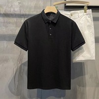 Chemise d'été décontractée en piqué de coton et polyester, col rabattu, manches courtes, respirante, coupe ajustée, plusieurs couleurs, grandes tailles, OEM