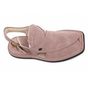 Genuine Leather LEATHER STUDIO Peshawari Chappal Ankle Strap Open Toe Buckle Closure Breathable Lightweight Customized Sandals - Product Image 4