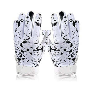 Guantes de Fútbol Americano con Sublimación Completa, Último Modelo, Agarre Profesional de Alta Calidad, Antideslizantes, Látex en Todos los Dedos - Product Image 1