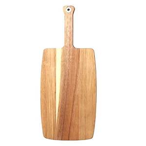 Planche à découper en bois personnalisée, forme ronde, finition naturelle, réutilisable, passe au lave-vaisselle, épaisseur 1,3 cm, pour couper les légumes et les fruits - Product Image 6