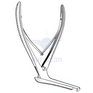 Pinzas Kerrison y Rongeur de 20 cm / 8 pulgadas de longitud total con eje de 9 cm / 3-1/2 pulgadas y diámetro x ancho de 6 x 6 mm - Product Image 2