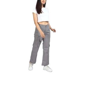 Pantalones Cargo para Uso Diario, Suaves y Cómodos, Mezcla de Algodón, Ideales para Ropa Casual y Actividades al Aire Libre - Product Image 3