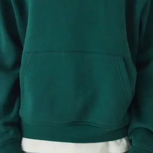 Custom <b>Men</b>’s Wide Body Hooded Pullover with Front <b>Pouch</b> Pocket Relaxed Box Shape Casual Street Fashion Apparel Factory - Product Image 6