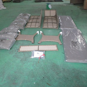 U Shape Julemind Modern Rattan <b>Wicker</b> Waterproof Sectional Sofa Set <b>Outdoor</b> <b>Furniture</b> 7 Seater High Quality Durable Item - Product Image 5