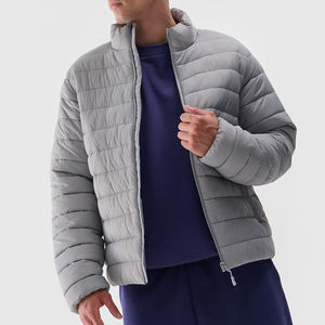 <b>Mens</b> Puffer <b>Jacket</b> Casual Winter Wear Lightweight Comfortable Soft Fabric Outdoor Daily Use Clothing Wear Zipper Hooded Eco - Product Image 3