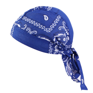 Pañuelo de Algodón para la Cabeza, Diseño Paisley Multicolor, Transpirable, Suave al Tacto, de Secado Rápido, para Primavera/Verano - Product Image 5