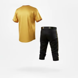 Wholesale High Performance <b>Baseball</b> Uniform Custom Team Jersey <b>Set</b> Breathable Lightweight Athletic Sportswear - Product Image 4