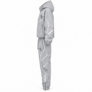 <b>Mens</b> Custom Breathable Nylon Windbreaker Set Streetwear Zip <b>Jacket</b> Pants Tracksuit <b>Summer</b> Wholesale OEM Sportswear Supplier - Product Image 4