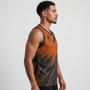 Maillots de basket-ball pour équipes masculines, nouvelle saison 2026, vente en gros, qualité supérieure, maillots de basket-ball cousus avec service OEM - Product Image 4