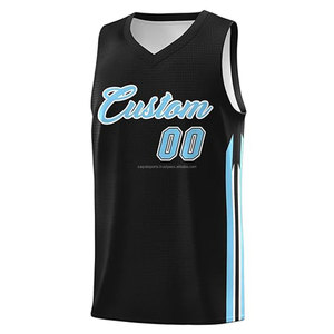 Uniforme de basket-ball respirant pour hommes, nouveau design, personnalisé, grande taille, tenue de sport pour club d'équipe - Product Image 3